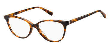 Premium Women Pierre Cardin Eyeglasses: P.C. 8487 - Havana 2 - SpecSMART Eye Clinic (Diagonal View)